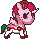 strawberry themed alicorn